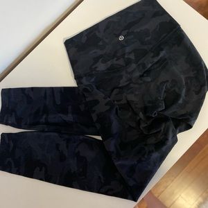 Lululemon Black Camo Align